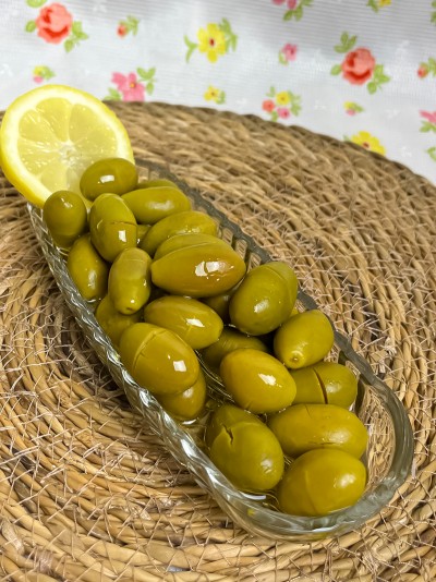 Yeşil Kırma Zeytin 1 kg