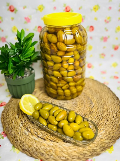 Yeşil Kırma Zeytin 2 kg