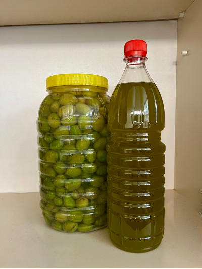Yeşil Kırma Zeytin 2kg +...